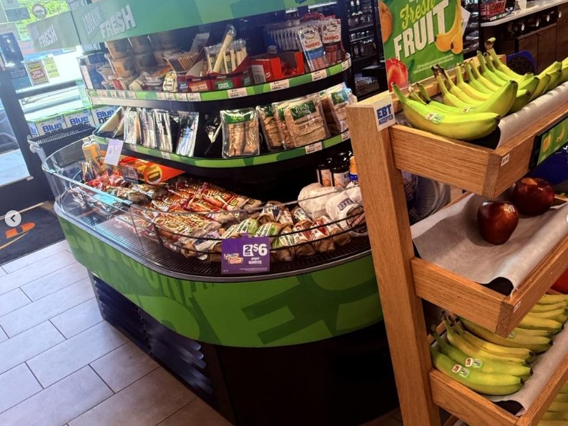 Fresh grab and go selection
