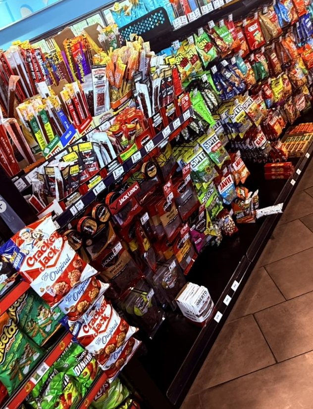 Beer selection at El Camino Real store